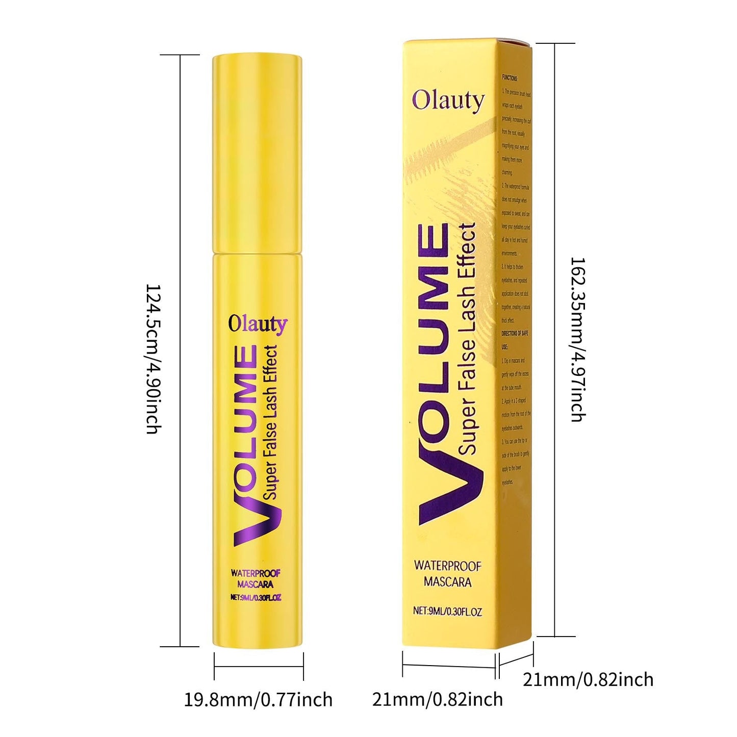 Mascara à boules✨💛Formule pour un volume et une longueur optimaux pour des cils fournis et séparés