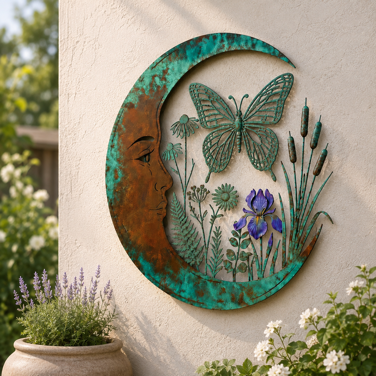 🌙🐝 Décoration Murale Lune & Abeille — Apportez une touche féérique et poétique à vos espaces ! ✨