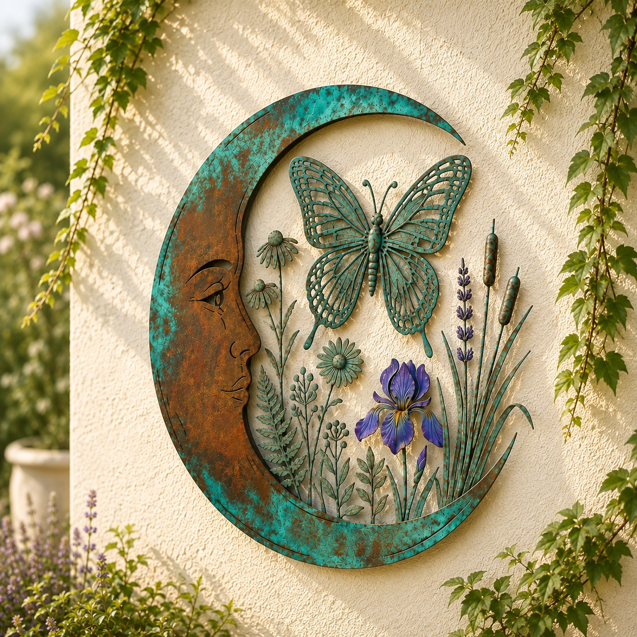 🌙🐝 Décoration Murale Lune & Abeille — Apportez une touche féérique et poétique à vos espaces ! ✨