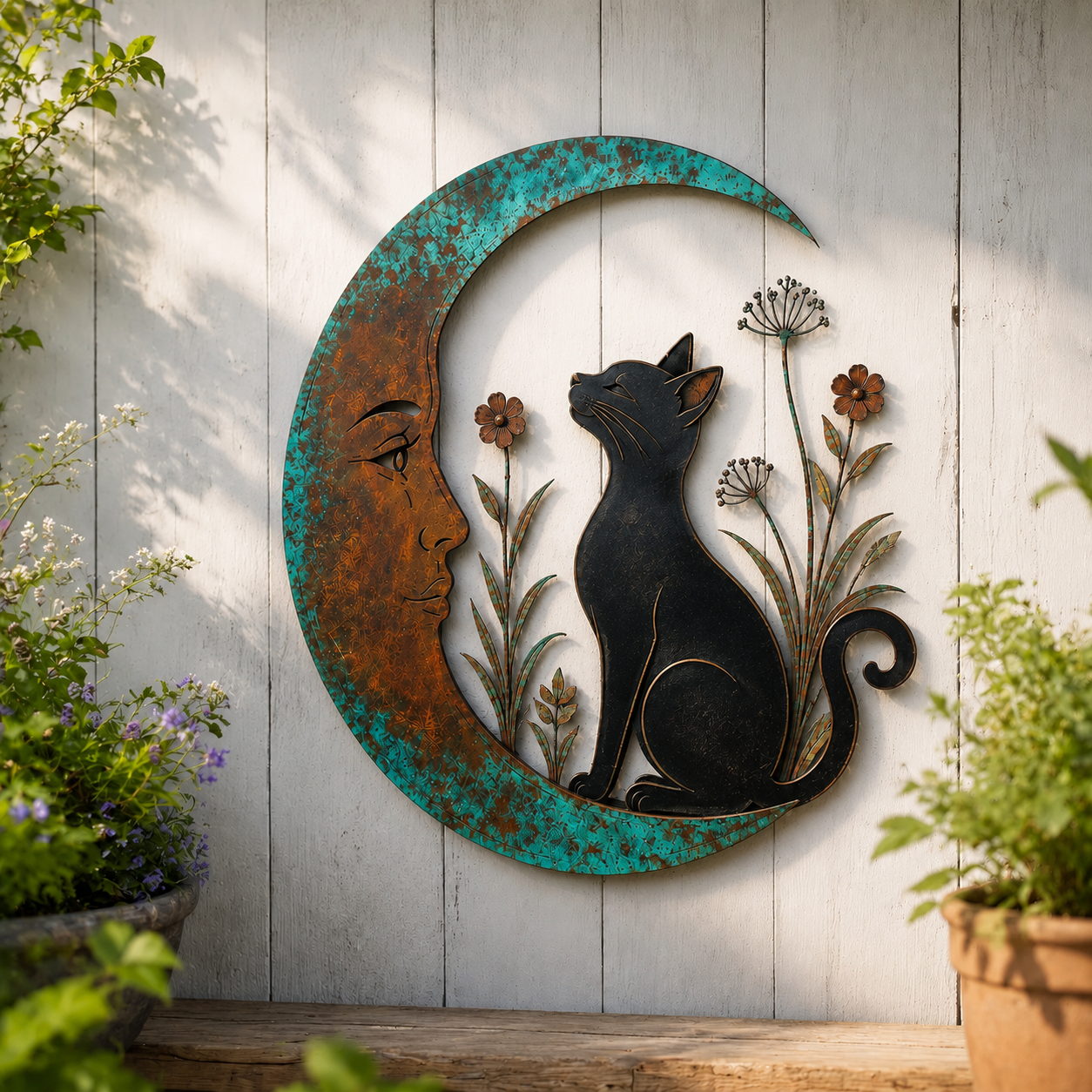 🌙🐝 Décoration Murale Lune & Abeille — Apportez une touche féérique et poétique à vos espaces ! ✨