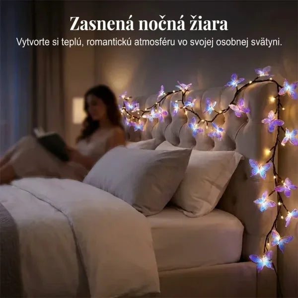 🦋 Guirlande LED décorative en forme de plante grimpante--Une touche féerique pour chambres, jardins et événements