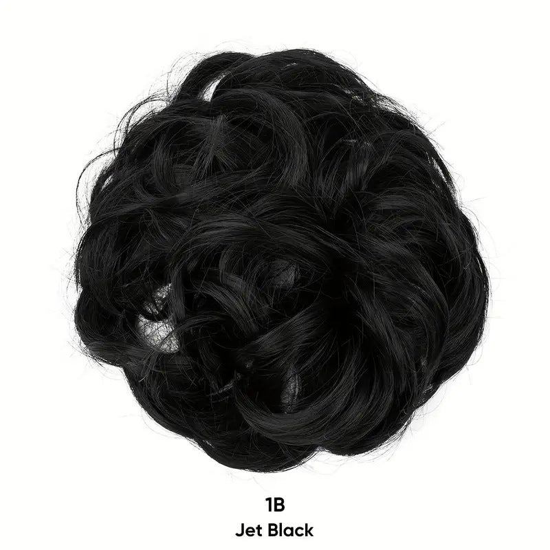 💁‍♀️ Chignon volumineux Quick-Fit | Chignon synthétique réaliste pour le quotidien et les occasions spéciales