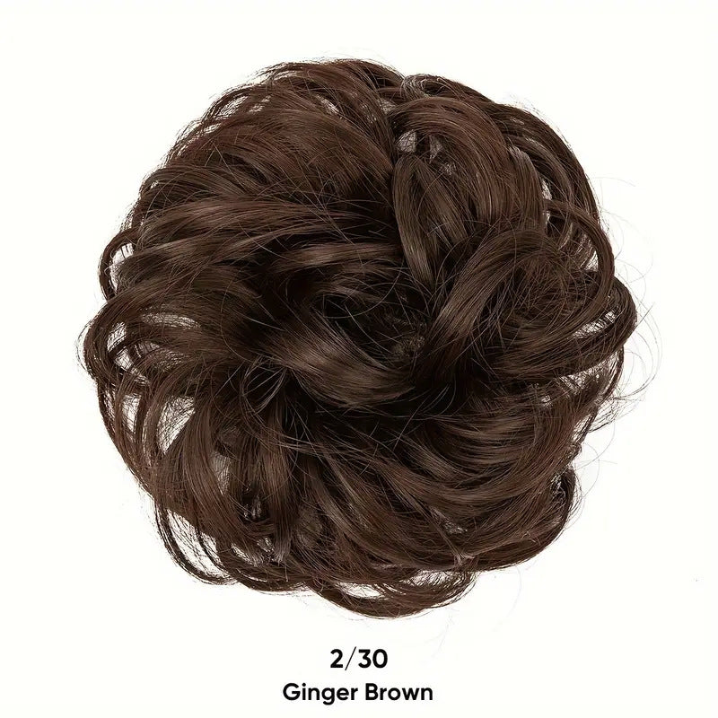 💁‍♀️ Chignon volumineux Quick-Fit | Chignon synthétique réaliste pour le quotidien et les occasions spéciales