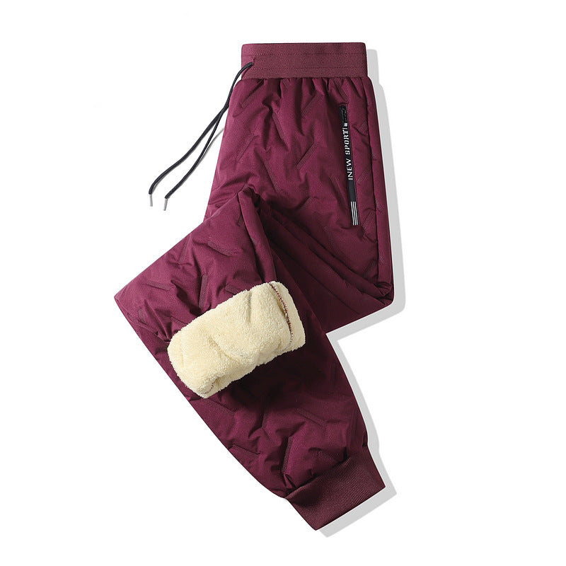 🧣 Pantalon imperméable doublé en polaire – Unisexe, chaud et prêt pour l'hiver🔥