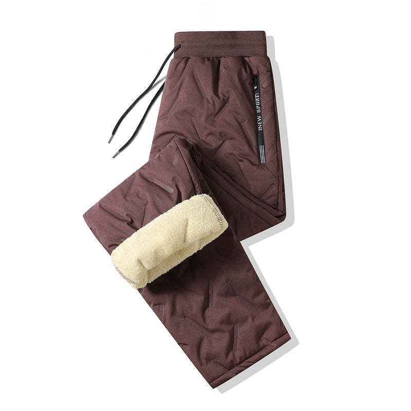 🧣 Pantalon imperméable doublé en polaire – Unisexe, chaud et prêt pour l'hiver🔥