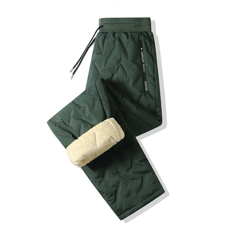 🧣 Pantalon imperméable doublé en polaire – Unisexe, chaud et prêt pour l'hiver🔥