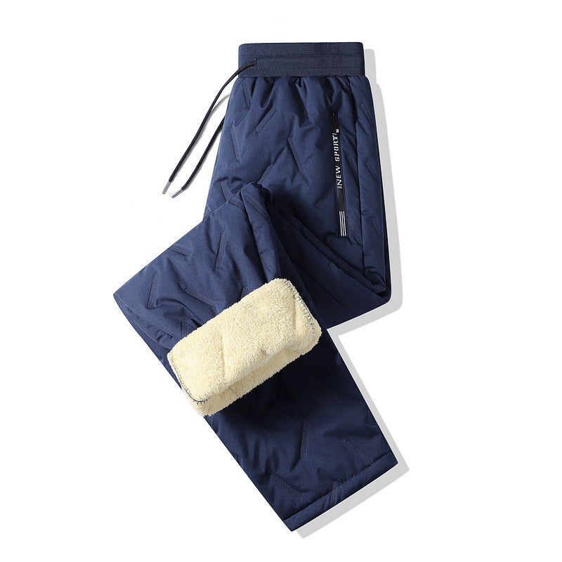 🧣 Pantalon imperméable doublé en polaire – Unisexe, chaud et prêt pour l'hiver🔥