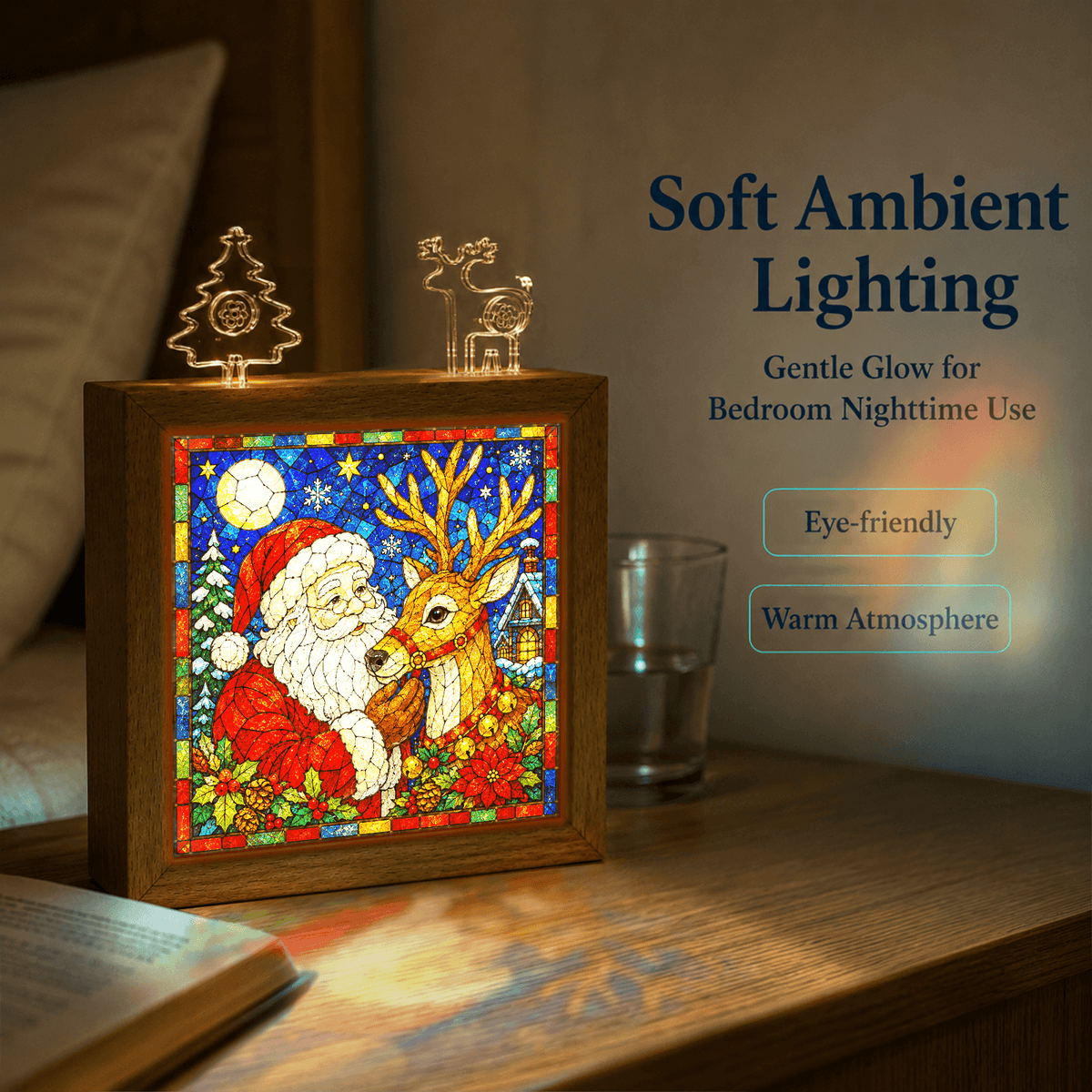 🧩🎄 Lampe de Noël en puzzle acrylique — assemblez votre propre lumière de Noël, pièce par pièce