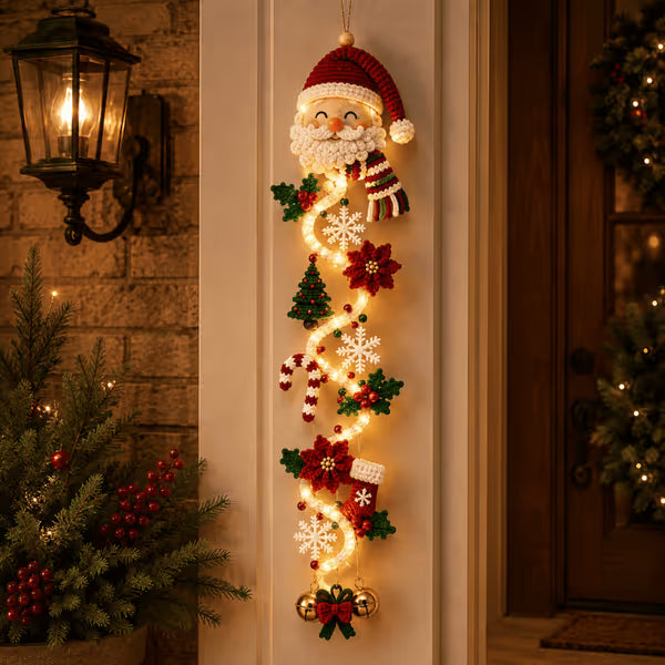 🎄✨ Suspension lumineuse de Noël — une touche festive qui s'illumine en un instant