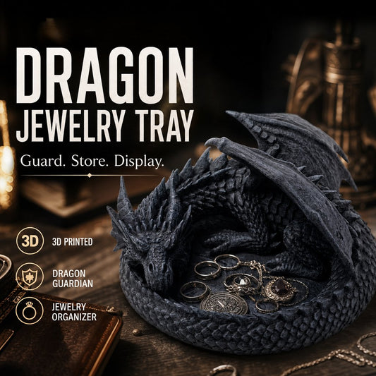 🎲 🐉Protégez instantanément vos bijoux grâce à un majestueux dragon ! ✨