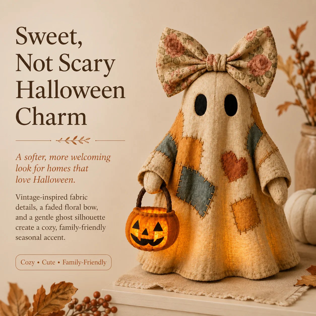 🎁50 % de réduction🔥😱Apportez une touche de nostalgie fantaisiste à votre intérieur et créez une ambiance chaleureuse et douillette ! 🎃✨🍂