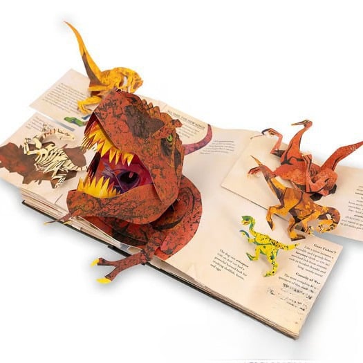 ⏰Promotion spéciale hebdomadaire : 60 % de réductio🦖Encyclopédie 3D Prehistorica Dinosaurs📙HARDCOVE