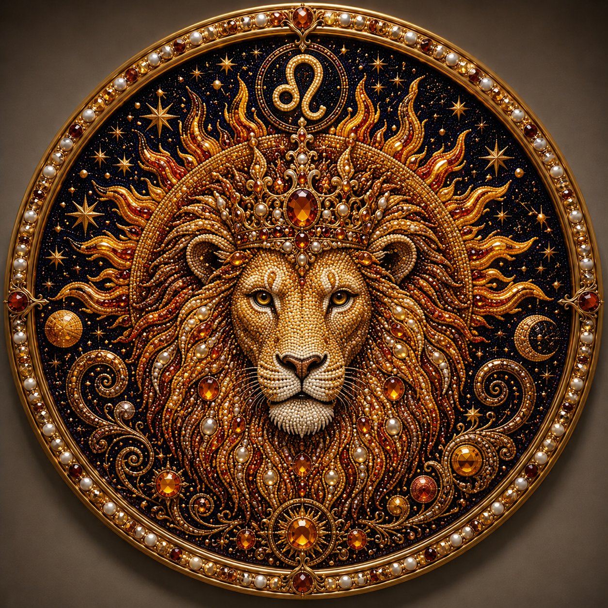 🔥 Kit d'art en perles des 12 signes du zodiaque ♈🌙