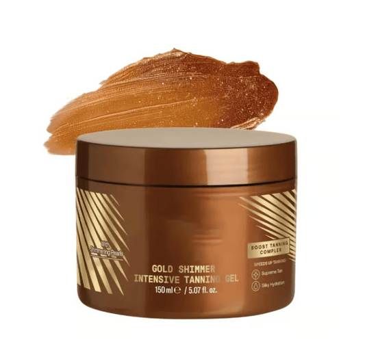 ☀️Obtenez un éclat doré - Gold Shimmer Intense Tanning Gel !
