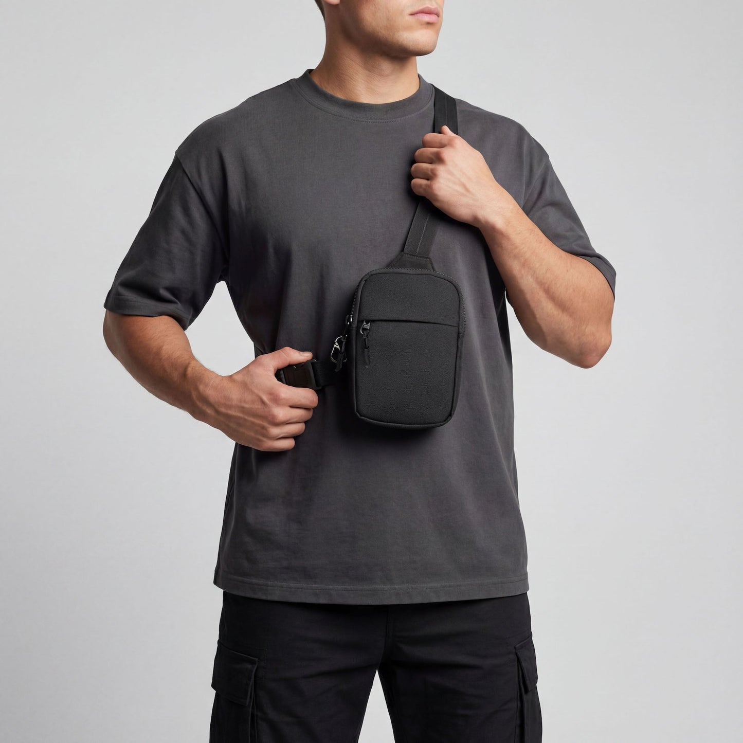 🎒 Sac Sling de Voyage 2.0 — Anti-coupure, anti-RFID & ultra-résistant pour voyager l'esprit tranquille ! ✨🛡️