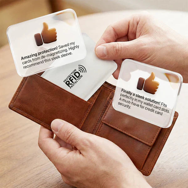 🥳HEISSER SALE 2026🥳💞50.000+ VERKAUFT!👵 RFID-blockierende Kreditkartenhüllen