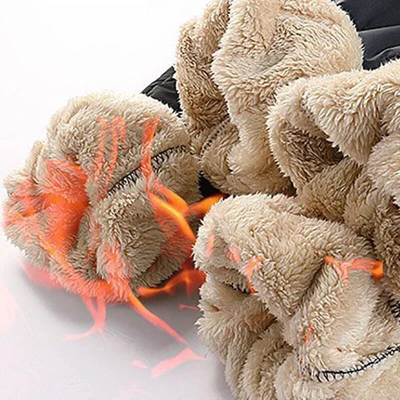 🧣 Pantalon imperméable doublé en polaire – Unisexe, chaud et prêt pour l'hiver🔥