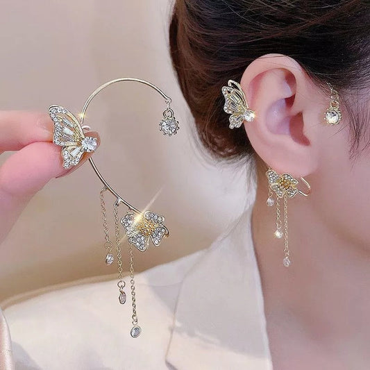 ✨🦋 Zirkonia oorbellen met vlinderpo💖✨