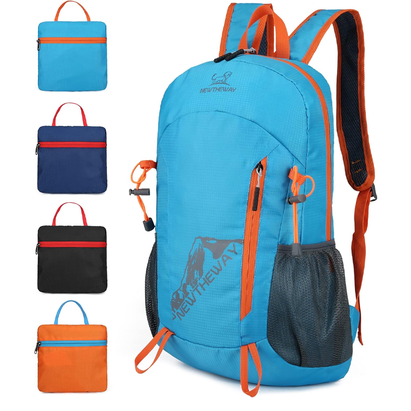 🎒🥚 Sac à dos pliable et imperméable – se replie en un œuf, voyagez léger