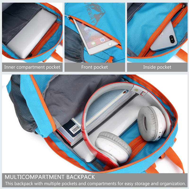 🎒🥚 Sac à dos pliable et imperméable – se replie en un œuf, voyagez léger