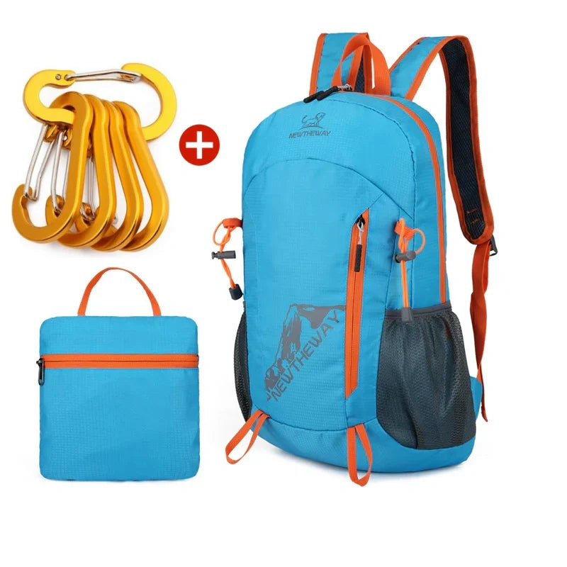 🎒🥚 Sac à dos pliable et imperméable – se replie en un œuf, voyagez léger