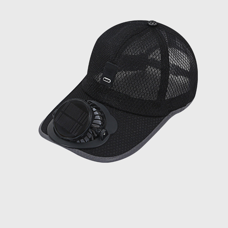 ☀️ Casquette de baseball 2-en-1 avec ventilateur solaire : une brise rafraîchissante et une visière respirante pour se protéger du soleil ! 🍃
