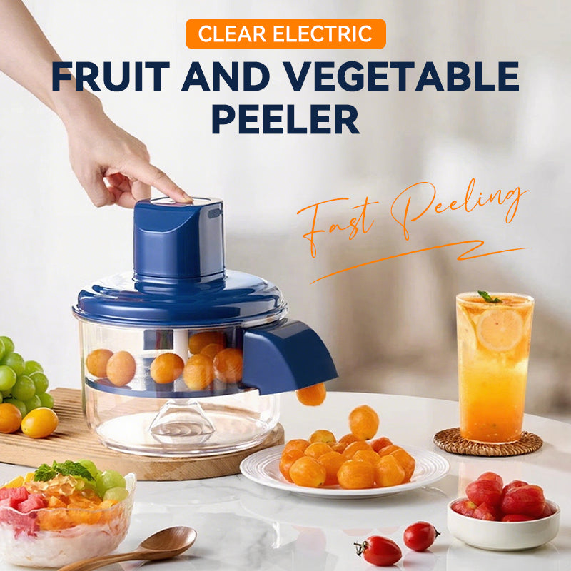 🎉 Soldes 2026--Plus de 34 000 unités vendues🥔 Éplucheur Électrique Rechargeable--Épluchez tous vos fruits en un clin d'œil et sans effort ! 🍎