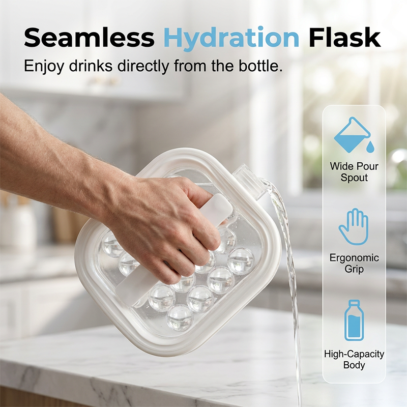 🧊 Bouteille Moule à Glaçons — Un Geste pour Tout Libérer ! ☀️