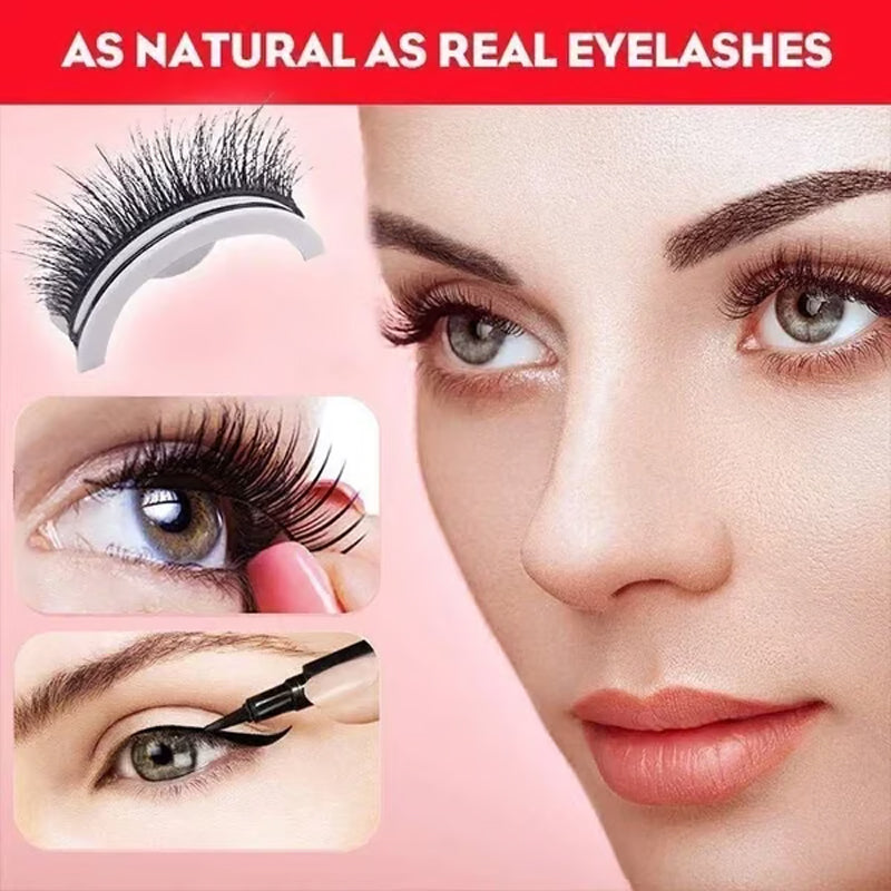 👁️ Faux Cils Auto-Adhésifs Sans Colle — Un regard sublime en 3 secondes chrono ! ✨💄