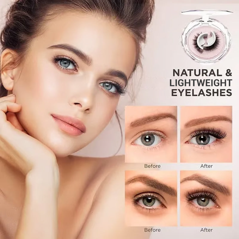 👁️ Faux Cils Auto-Adhésifs Sans Colle — Un regard sublime en 3 secondes chrono ! ✨💄