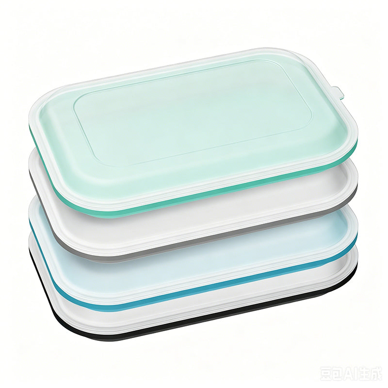 ✨ Boîte à Lunch en Silicone Portative — Ultra-Fine, Hermétique & Idéale pour Vos Repas ! 🥗✨