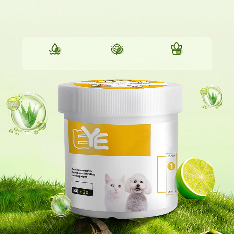 ✨️Surprise : 49 % de réduction 🐈Lingettes Nettoyantes Douces Yeux & Oreilles pour Animaux 🐾✨