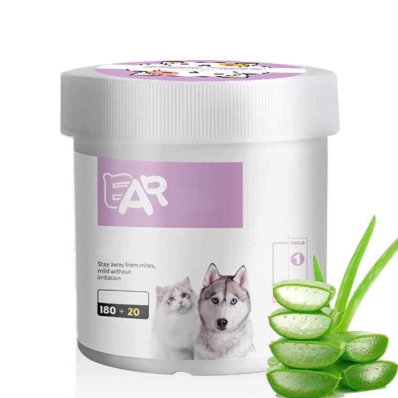 ✨️Surprise : 49 % de réduction 🐈Lingettes Nettoyantes Douces Yeux & Oreilles pour Animaux 🐾✨