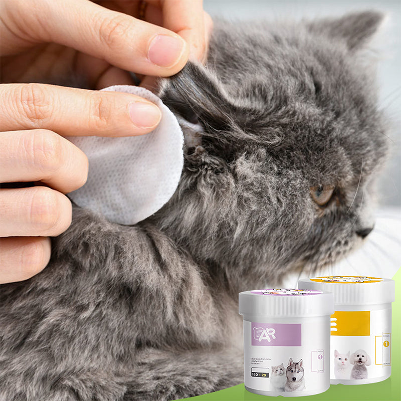 ✨️Surprise : 49 % de réduction 🐈Lingettes Nettoyantes Douces Yeux & Oreilles pour Animaux 🐾✨