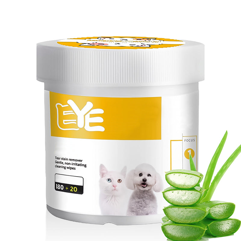 ✨️Surprise : 49 % de réduction 🐈Lingettes Nettoyantes Douces Yeux & Oreilles pour Animaux 🐾✨