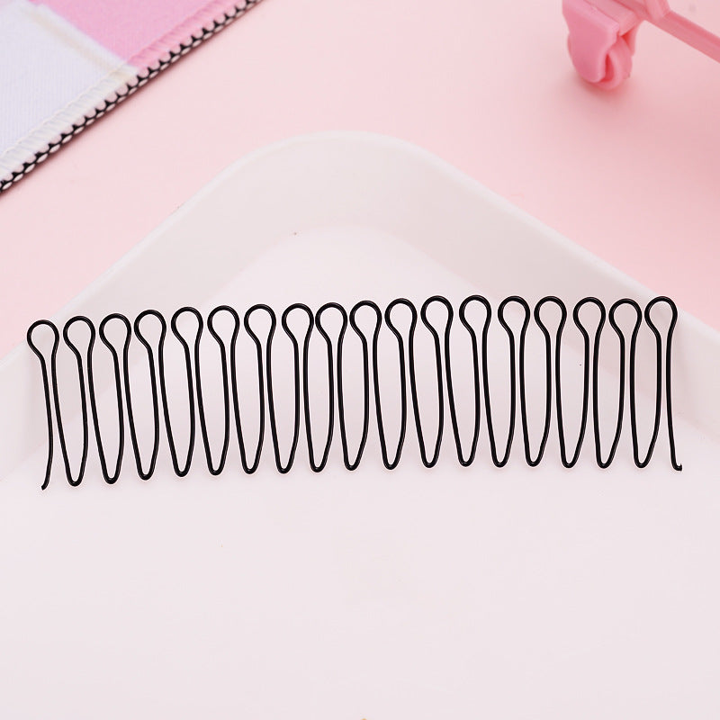 💇‍♀️Peigne Barrette Fixateur Invisible Anti-Frisottis ✨