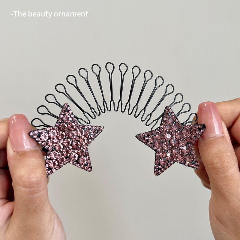 💇‍♀️Peigne Barrette Fixateur Invisible Anti-Frisottis ✨