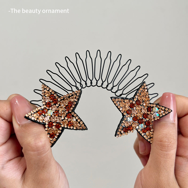 💇‍♀️Peigne Barrette Fixateur Invisible Anti-Frisottis ✨