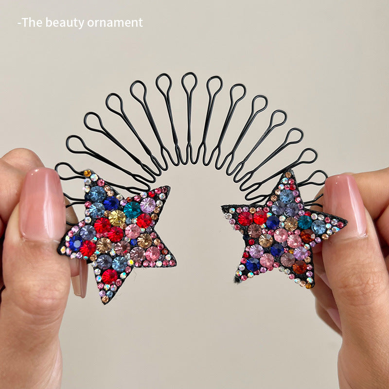 💇‍♀️Peigne Barrette Fixateur Invisible Anti-Frisottis ✨