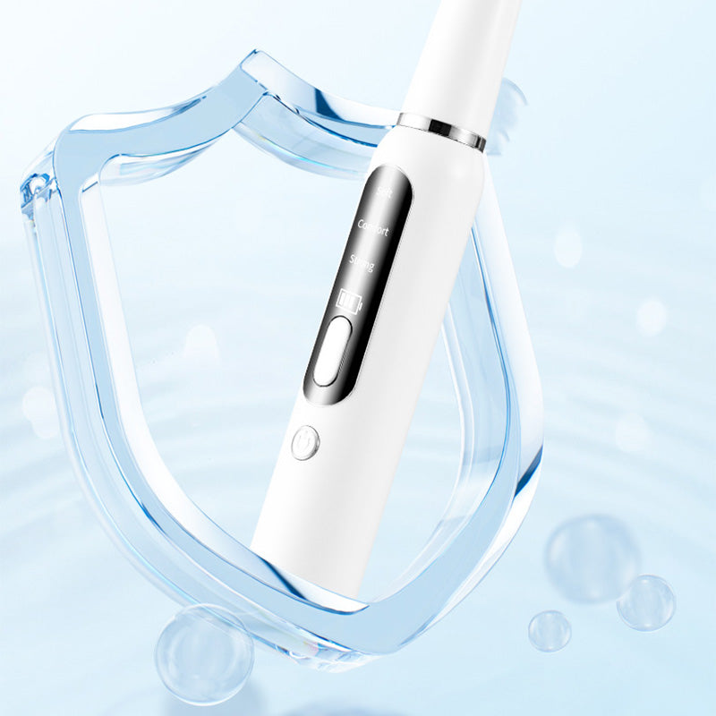 🦷 Nettoyeur dentaire à ultrasons rechargeable--Éliminateur électrique de plaque et de tartre avec lumière LED
