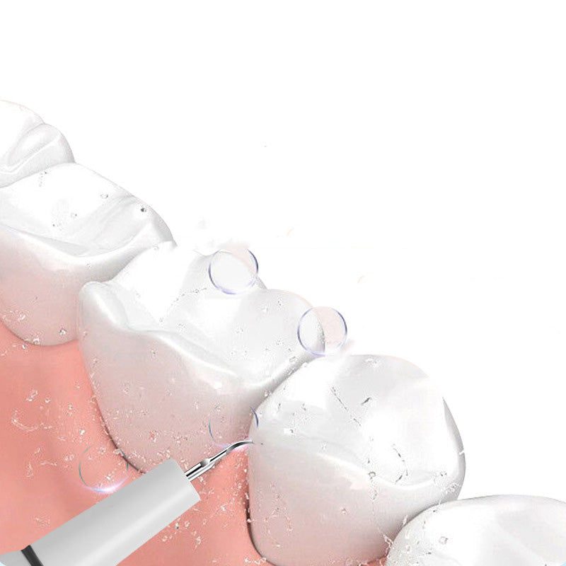 🦷 Nettoyeur dentaire à ultrasons rechargeable--Éliminateur électrique de plaque et de tartre avec lumière LED