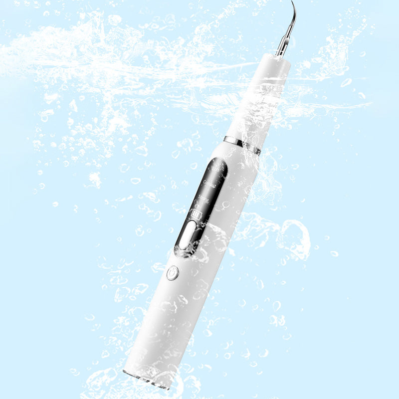 🦷 Nettoyeur dentaire à ultrasons rechargeable--Éliminateur électrique de plaque et de tartre avec lumière LED