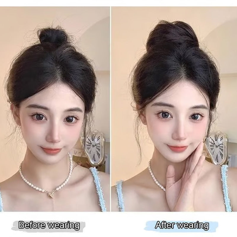 💁‍♀️ Chignon volumineux Quick-Fit | Chignon synthétique réaliste pour le quotidien et les occasions spéciales