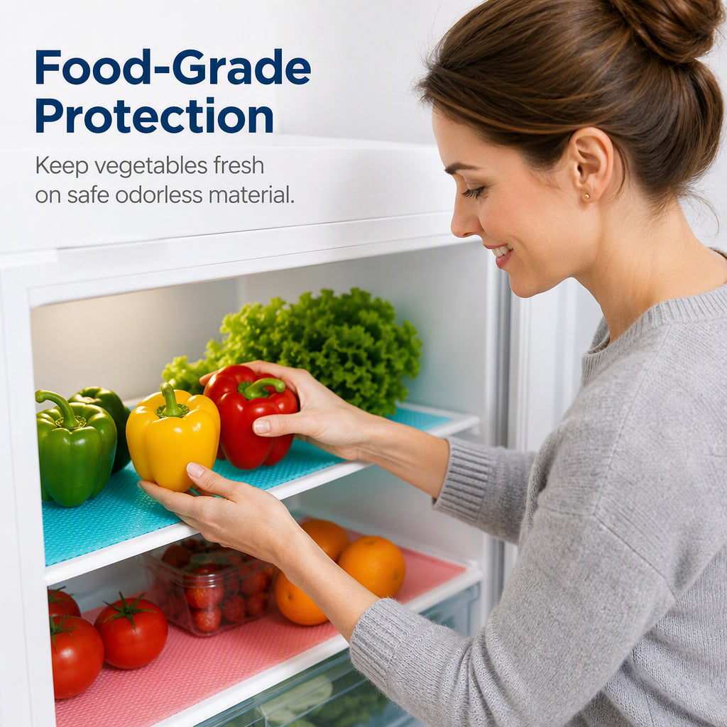 🧊 -49% IMMÉDIAT ! 🛡️ Tapis de Protection Frigo Impers – Antidérapants, lavables & qualité alimentaire – Conservez un frigo propre et impeccablement rangé ✨