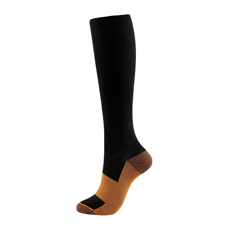 🧦⚡ Chaussettes de compression à fibres de cuivre — soulagent la fatigue, maintien confortable toute la journée
