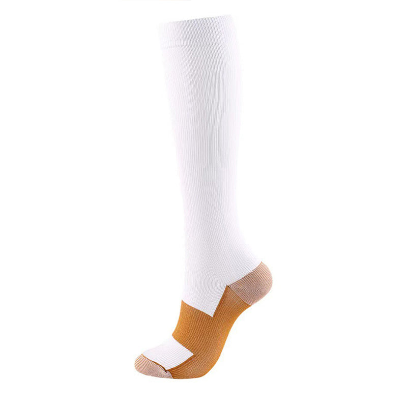 🧦⚡ Chaussettes de compression à fibres de cuivre — soulagent la fatigue, maintien confortable toute la journée