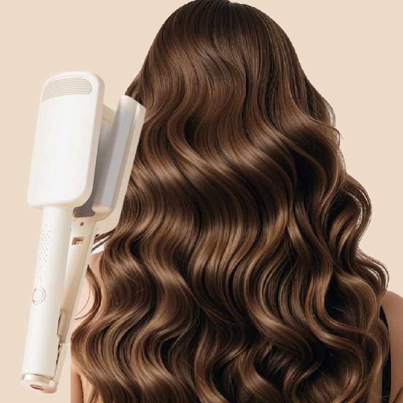 💁‍♀️💫 Fer à boucler 32 mm à barillet profond en U--des boucles volumineuses et rebondies en un instant