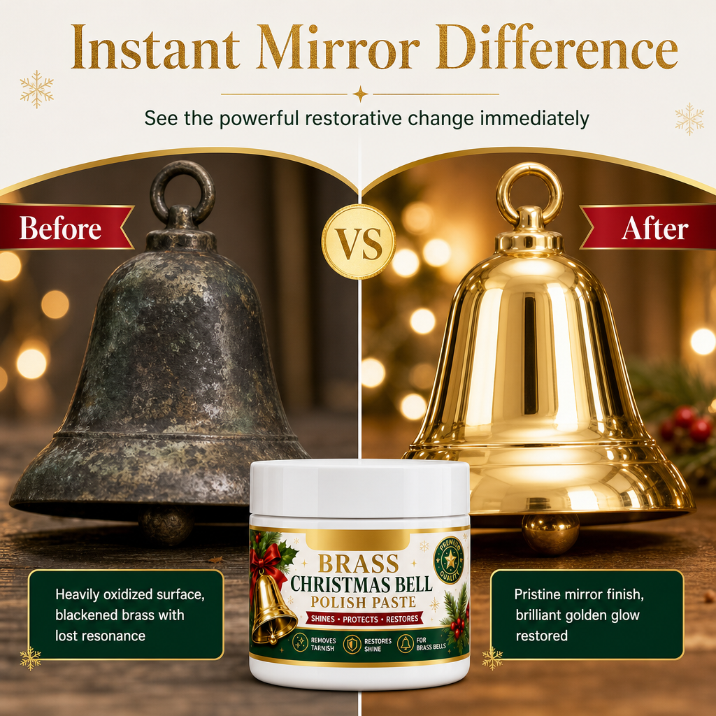 🔔 Crème de polissage pour laiton et cuivre – Élimine l'oxydation et restaure l'éclat miroir en toute simplicité✨
