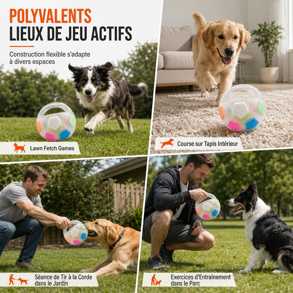 🐕 Jouet de Tir Interactif Ultra-Résistant pour Chien – Anti-Morsure, Étanche et Stimulant